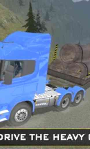 Off Road Cargo pesante rimorchio camion simulazion 1