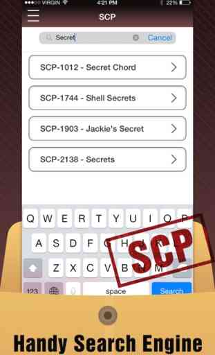 Offline for SCP Foundation Database -Anomaly and Paranormal DB 3