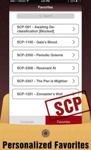 Offline for SCP Foundation Database -Anomaly and Paranormal DB 4