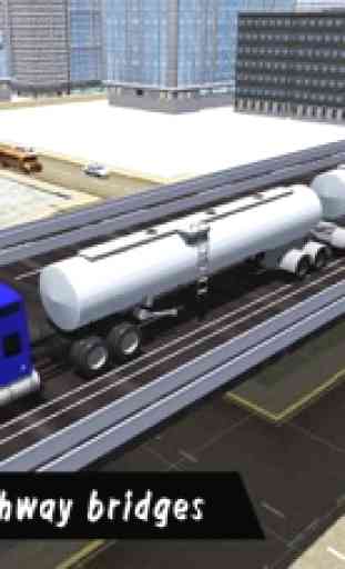Oil Tanker Fuel Transporter Truck Driver Simulator 1