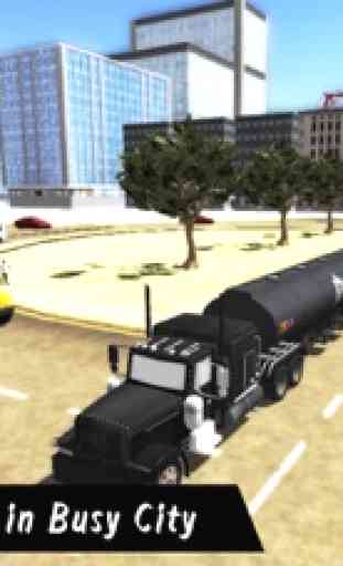 Oil Tanker Fuel Transporter Truck Driver Simulator 2
