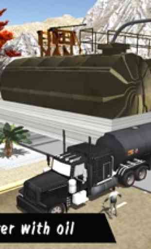 Oil Tanker Fuel Transporter Truck Driver Simulator 3