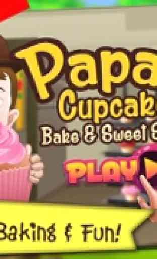 Papa Cupcakes Maker Bakery Gioco 2017 1