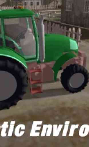 Aratro Trattori agricoli -Newest agricoltura aratura raccolta colture biologiche 3D Simulator Gioco 4