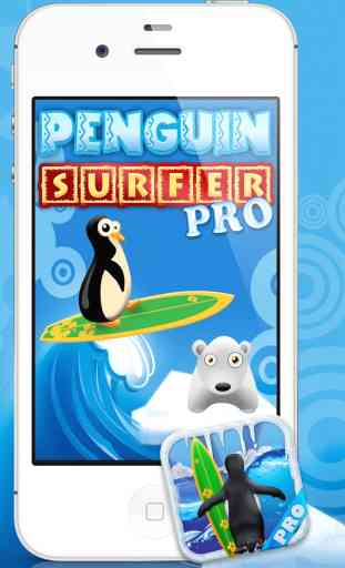 Pinguino Surfer Pro Free - un divertente mini gioco! Penguin Surfer PRO FREE - A Fun Kids Game! 3