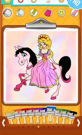 Disegni di Principesse da Colorare - Giochi da Colorare per Ragazzi e Ragazze PRO 3