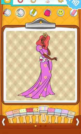 Disegni di Principesse da Colorare - Giochi da Colorare per Ragazzi e Ragazze PRO 4