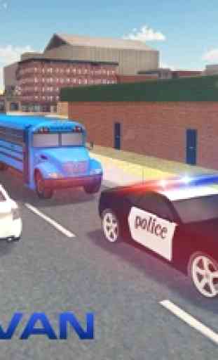 La polizia Airplane Jail Trasporti - 3D di volo Pilota e Transporter Bus gioco di simulazione 2