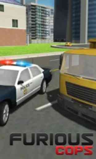 Police Car driver 2016 - 3D Chase e arresto auto violano le regole del traffico 3