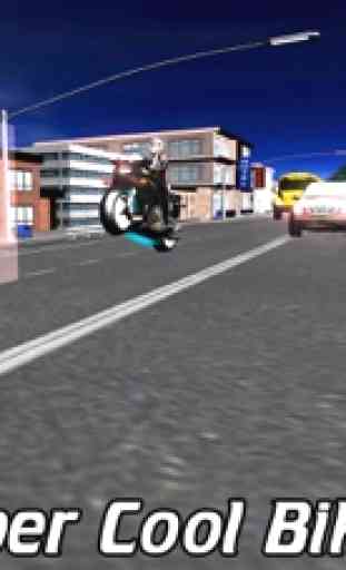 Polizia 3D Bike Racing Simulator – Chase & sparare crimine città strada ladri auto come un pilota di moto polizia 3