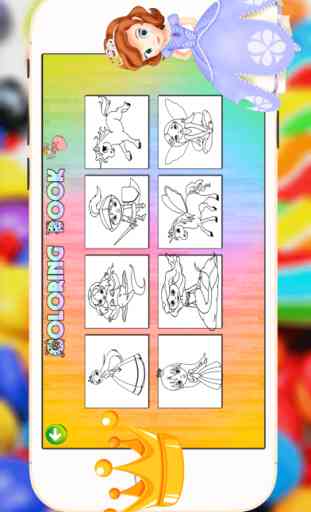 Principessa Libro Da Colorare - Tutto In 1 Fairy Tail Disegnare, Dipingere E Colore Giochi Hd Per Bravo Ragazzo 3