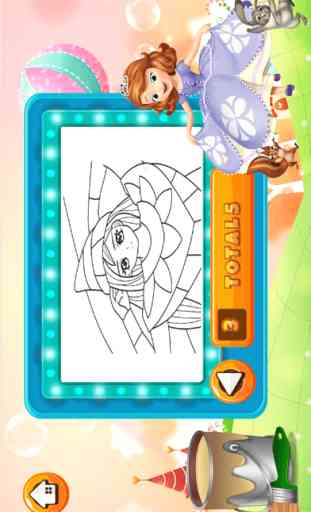 Principessa ragazze Coloring Book - All In 1 carino Draw Fairy Tail, vernice e colore Giochi HD For Good Kid 2