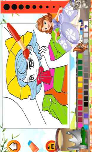 Principessa ragazze Coloring Book - All In 1 carino Draw Fairy Tail, vernice e colore Giochi HD For Good Kid 4