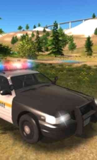 Police Car driving Offroad 4x4 3