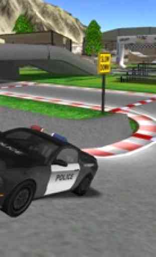 Policedroid 3D : RC Guidare auto della polizia 3