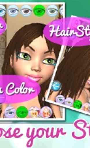 Princess Game: Salon Angela 3D 3