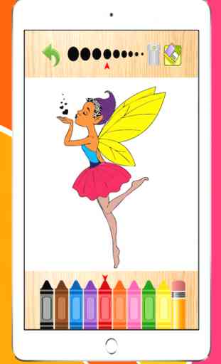 principessa da colorare pagine del libro gioco per età prescolare 3
