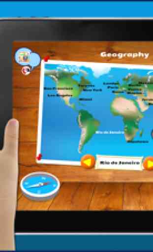 Puzzle per bambini - Impara la Geografia - Macaw Moon 1