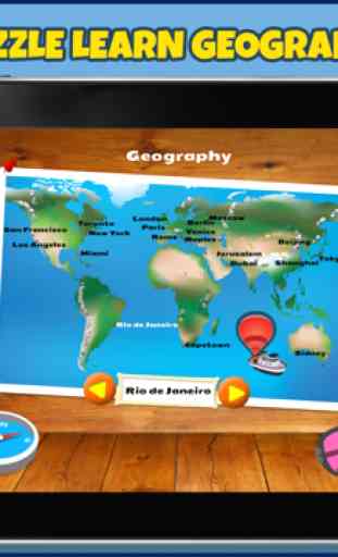 Puzzle per bambini - Impara la Geografia - Macaw Moon 4