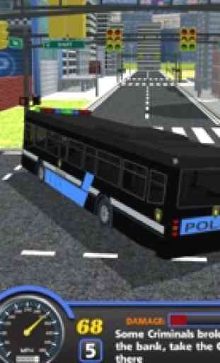 Transport Police Bus Personale 3