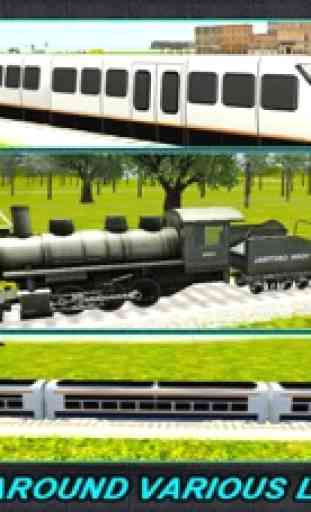 Treno reale simulatore di guida 3D - guidare il motore sulle linee ferroviarie e raggiungere la destinazione in tempo 2