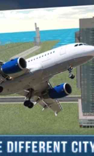aeroporto vero simulatore di volo aereo aria città 4