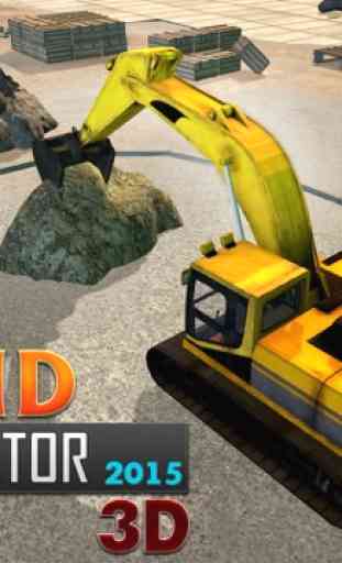 Sabbia Escavatore City Builder 2015 - 3D macchine pesanti gioco di simulazione 4