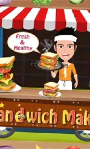 Sandwich Maker - Crazy fast food febbre cottura e gioco di cucina 1