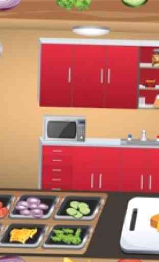 Sandwich Maker - Crazy fast food febbre cottura e gioco di cucina 4
