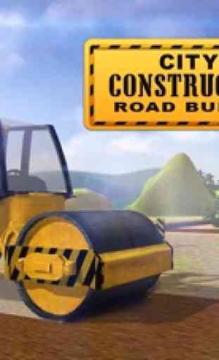 Strada costruttore costruzione City 3D - Real gru escavatore e Costruzione Truck Simulator Gioco 4