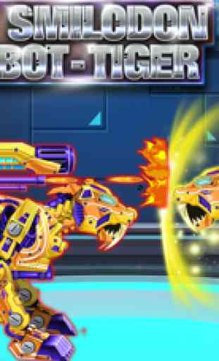 Robot Tigre Drago Warrior - Robot Guerra 1