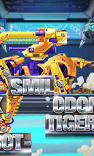 Robot Tigre Drago Warrior - Robot Guerra 4