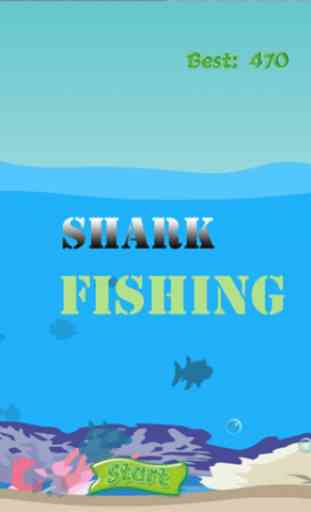 Shark fishing game and big fish  hunter in deep sea underwater world - concorrenza 4