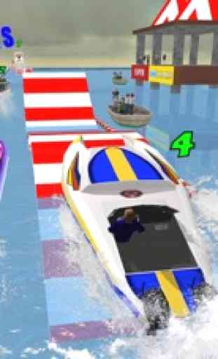 Motoscafo da sport acquatici corse simulatore 3D - Extreme Acrobazie e nuoto Avventura 4