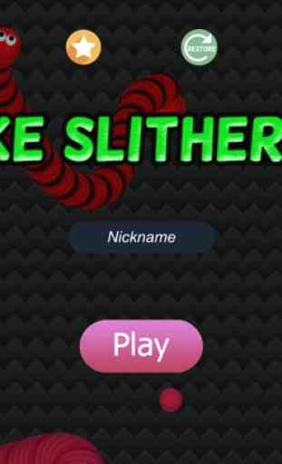 Snake In Esecuzione Giochi - Battaglia Fame Worm Mangiare Bucce Di Puntino Di Colore 4