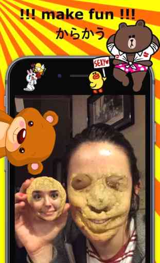 Snap Swap Face per Line Camera e Snapchat - maschere animati adesivi e effetti sonori HD sfondi gratis 2