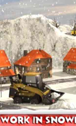 Dell'aratro di neve di salvataggio Camion Guida simulatore 3D 1