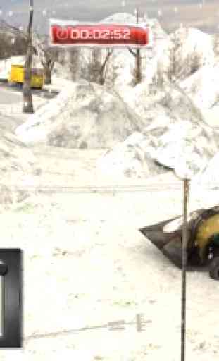 Dell'aratro di neve di salvataggio Camion Guida simulatore 3D 2