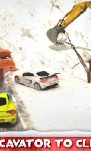 Dell'aratro di neve di salvataggio Camion Guida simulatore 3D 3