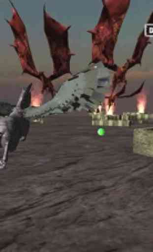 spazio unicorno drago aggressione - ricerca draghi mortale 3D 4