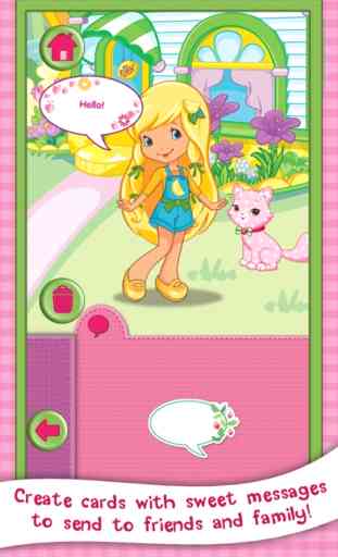 Fragolina dolce cuore Indossa Card Maker - Giochi di moda per bambini 2