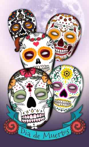maschera di teschio messicano 1