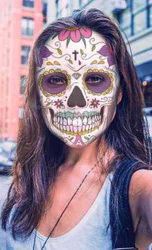 maschera di teschio messicano 3