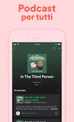 Spotify: musica e podcast 4