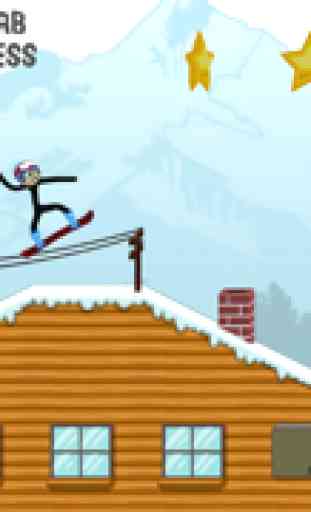 Stickman Snowboarder™ 4