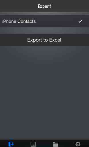 Esportazione di contatti in Excel 1