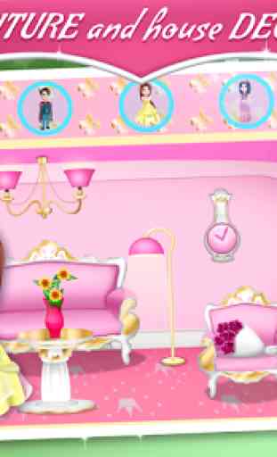 Giochi di decorare casa delle principesse 4