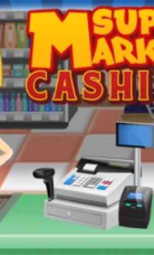 Cassiere del supermercato - gestire registratore di cassa in questo gioco di simulazione per i bambini 1