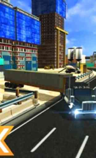 Camion rimorchio simulatore - Contenitore di carico del trasporto e gioco di guida 4