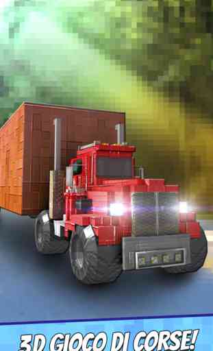 Truck Survival Block Games - Mine Gioco di Simulazione da Camion 3d Gratuito 1